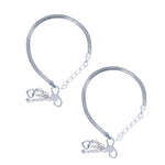 Load image into Gallery viewer, Taraash 925 Sterling Silver Chain Payal For Kids - Taraash