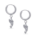Load image into Gallery viewer, Taraash 925 Sterling Silver Charm Hoop For Women - Taraash