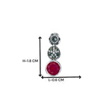 Load image into Gallery viewer, Taraash 925 Sterling Silver Colorful CZ Drop Earrings - Taraash