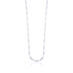 Load image into Gallery viewer, TARAASH 925 Sterling Silver Combo Of Figaro And Curb Chains For Couple - Taraash