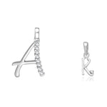 Load image into Gallery viewer, Taraash 925 Sterling Silver Couple Alphabet Pendants "A" and "K" Initial Letter Pendants - Taraash