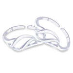 Load image into Gallery viewer, Taraash 925 Sterling Silver Cutwork toe ring for women LR0642S - Taraash