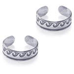 Load image into Gallery viewer, Taraash 925 Sterling Silver Cutwork Toe Ring For Women LR1162A - Taraash