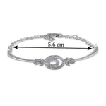 Load image into Gallery viewer, Taraash 925 Sterling Silver CZ Bangle For Women - Taraash