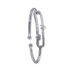 Load image into Gallery viewer, Taraash 925 Sterling Silver CZ Bangle For Women - Taraash