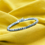 Load image into Gallery viewer, Taraash 925 Sterling Silver Cz Bangle For Women - Taraash