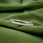 Load image into Gallery viewer, Taraash 925 Sterling Silver CZ Bangle Kada For Women - Taraash