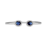 Load image into Gallery viewer, Taraash 925 Sterling Silver Cz Bangle | Silver openable Bangle | Silver Bangle For Women - Taraash