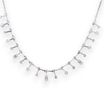 Load image into Gallery viewer, Taraash 925 Sterling Silver CZ Charm Necklace for Women - Taraash