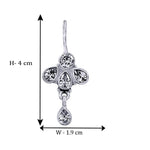 Load image into Gallery viewer, Taraash 925 Sterling Silver CZ Drop Earrings For Women - Taraash