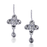 Load image into Gallery viewer, Taraash 925 Sterling Silver CZ Drop Earrings For Women - Taraash