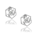 Load image into Gallery viewer, Taraash 925 Sterling silver Cz Earrings | Stud For Women | Stud - Taraash