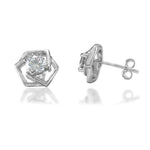 Load image into Gallery viewer, Taraash 925 Sterling silver Cz Earrings | Stud For Women | Stud - Taraash
