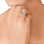 Load image into Gallery viewer, Taraash 925 Sterling Silver CZ Finger Ring For Women - Taraash