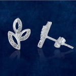 Load image into Gallery viewer, Taraash 925 Sterling Silver CZ Floral Stud For Women - Taraash