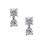 Load image into Gallery viewer, Taraash 925 Sterling Silver CZ Heart Earrings For Women - Taraash
