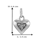 Load image into Gallery viewer, Taraash 925 Sterling Silver CZ Heart Pendant For Women - Taraash