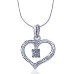 Load image into Gallery viewer, Taraash 925 Sterling Silver CZ Heart Pendant For Women - Taraash