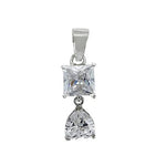 Load image into Gallery viewer, Taraash 925 Sterling Silver CZ Heart Pendant For Women - Taraash