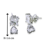 Load image into Gallery viewer, Taraash 925 Sterling Silver CZ Heart Pendant Set For Women - Taraash