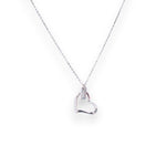 Load image into Gallery viewer, Taraash 925 Sterling Silver Cz Heart Shaped Pendant Chain for Women - Taraash