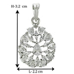 Load image into Gallery viewer, Taraash 925 Sterling Silver CZ Pear Drop Pendant For Women - Taraash
