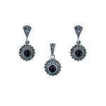 Load image into Gallery viewer, Taraash 925 Sterling Silver CZ Pendant Set For Women - Taraash