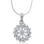 Load image into Gallery viewer, Taraash 925 Sterling Silver CZ Pendant With Chain For Women - Taraash