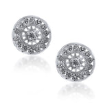 Load image into Gallery viewer, Taraash 925 Sterling Silver CZ Round Shape Stud Earring For Women - Taraash