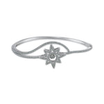 Load image into Gallery viewer, Taraash 925 Sterling Silver CZ Star Bangle For Women - Taraash