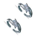 Load image into Gallery viewer, Taraash 925 Sterling Silver Cz Stylish Toe Ring For Women - Taraash