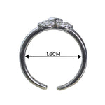 Load image into Gallery viewer, Taraash 925 Sterling Silver CZ Toe Ring For Women - Taraash