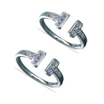 Load image into Gallery viewer, Taraash 925 Sterling Silver CZ Toe Ring For Women - Taraash