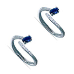 Load image into Gallery viewer, Taraash 925 Sterling Silver CZ Toe Ring For Women - Taraash