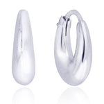 Load image into Gallery viewer, Taraash 925 Sterling Silver Designer Hoop Earring for women HP0621S - Taraash