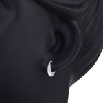 Load image into Gallery viewer, Taraash 925 Sterling Silver Designer Hoop Earring for women HP0621S - Taraash