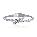 Load image into Gallery viewer, Taraash 925 Sterling Silver Dewdrops Bangle For Women - Taraash