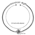 Load image into Gallery viewer, Taraash 925 Sterling Silver Divine Ganesha Silver Rakhi For Brother - Taraash