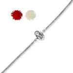 Load image into Gallery viewer, Taraash 925 Sterling Silver Divine Ganesha Silver Rakhi For Brother - Taraash