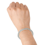 Load image into Gallery viewer, Taraash 925 sterling silver double curb chain bracelet for men - Taraash