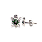 Load image into Gallery viewer, Taraash 925 Sterling Silver Enamel Turtle Stud Earrings For Girls - Taraash