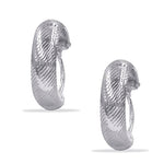 Load image into Gallery viewer, Taraash 925 Sterling Silver Engraved Hoop For Women - Taraash