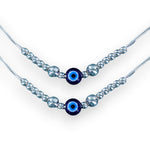 Load image into Gallery viewer, Taraash 925 Sterling Silver Evil Eye Anklet For Kids - Taraash