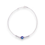 Load image into Gallery viewer, Taraash 925 Sterling Silver Evil Eye Anklet For Women - Taraash