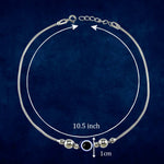 Load image into Gallery viewer, Taraash 925 Sterling Silver Evil Eye Anklets For Women - Taraash