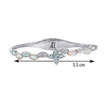 Load image into Gallery viewer, Taraash 925 Sterling Silver Fancy Bangle Kada For Women - Taraash