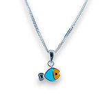 Load image into Gallery viewer, Taraash 925 Sterling Silver Fish Pendant Set For Girls - Taraash