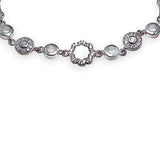 Taraash 925 Sterling Silver Floral CZ Bracelet For Women - Taraash