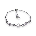 Load image into Gallery viewer, Taraash 925 Sterling Silver Floral CZ Bracelet For Women - Taraash