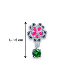 Load image into Gallery viewer, Taraash 925 Sterling Silver Floral Drop Earrings For Kids - Taraash